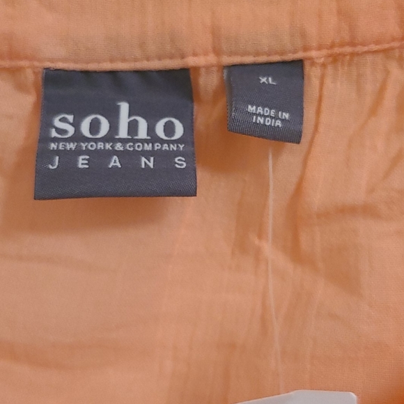 Brand New Coral Flirty Blouse - Picture 2 of 5